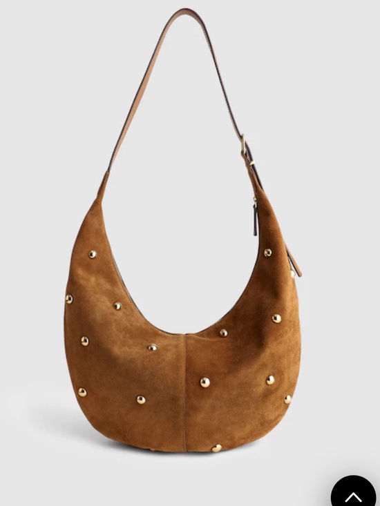Madewell Handbags - NWOT Madewell Essential Curve Suede Shoulder Bag
